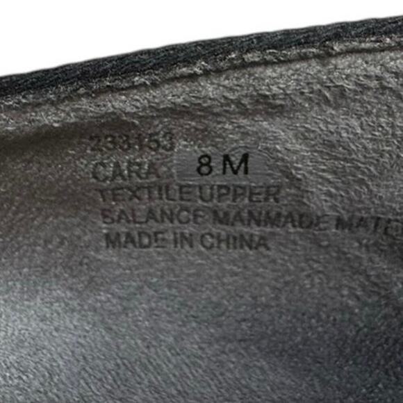 NWOT Joie Cara Espadrille Slip On Shoes in Black Canvas 8M - Picture 12 of 13